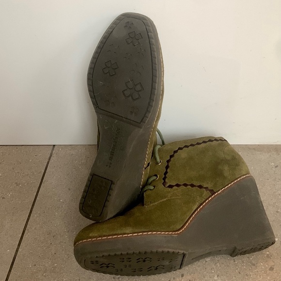 Suede booties size 7M - Picture 4 of 5